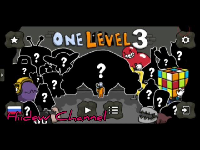 One Level 3: Stickman Jailbreak Level 72-73 Walkthrough Gameplay