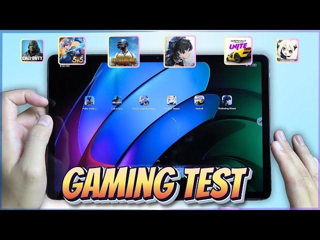 LENOVO TAB M11 Gaming test - Genshin impact, PUBG, CODM, Wuthering Waves, Mobile Legends, Asphalt