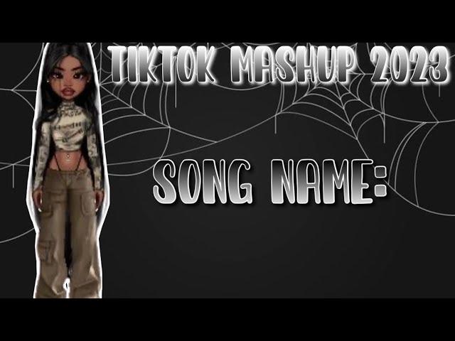 TikTok Mashup 2023 (not clean, song names included) 