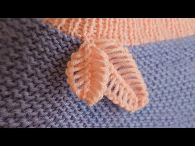 Листики крючком  Crochet leaves