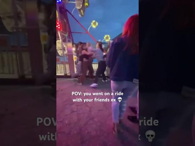 This is exactly what you DONT want to do! #friends #viral #exboyfriend #carnival