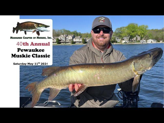 Pewaukee Lake Musky Classic! 2nd Place Finish!