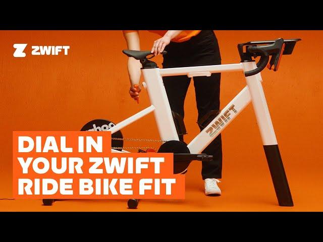 Dialing In Your Zwift Ride Bike Fit