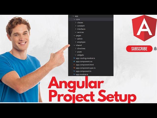 Create Angular Project Architecture | Angular Project Setup | angular tutorial for beginners