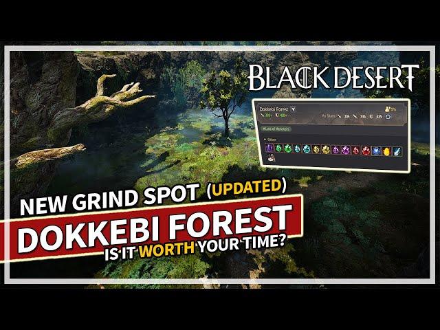 Updated Dokkebi Forest Grind Spot - 775 GS Dark Knight | Black Desert