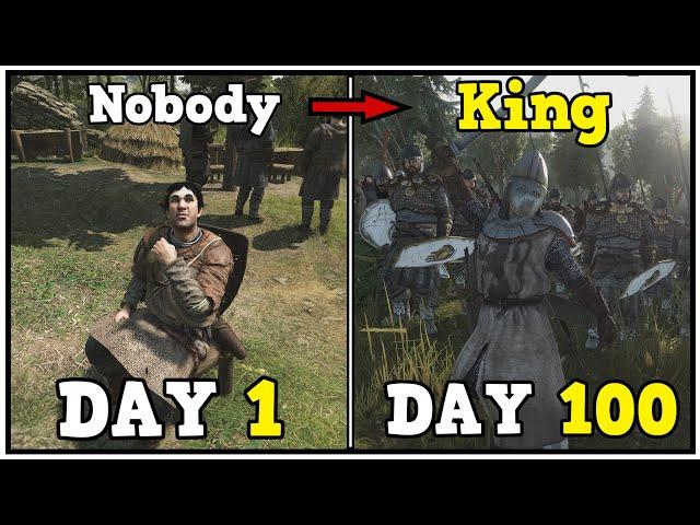 I Have 100 Days To Go From A Peasant To A King In Bannerlord