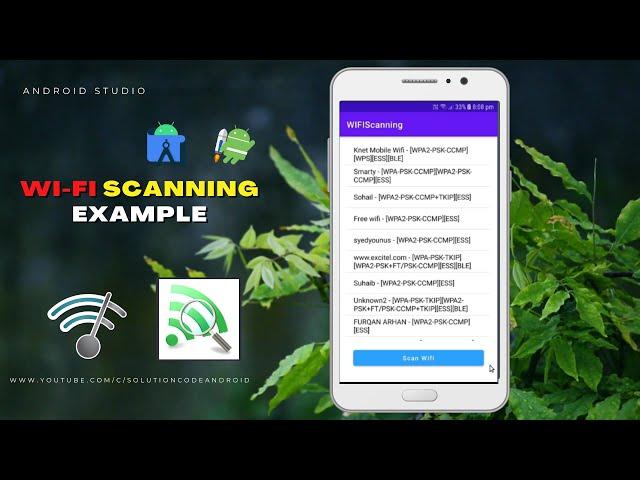 how to get wifi list in android programmatically - Solution Code Android\Android Studio Tutorial