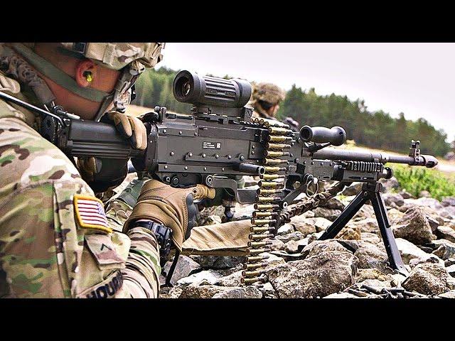 Monstrously Powerful M240L Machine Gun Live-Fire