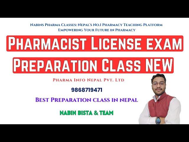 Pharmacist License Exam Preparation | Join Pharma Info Nepal Today!