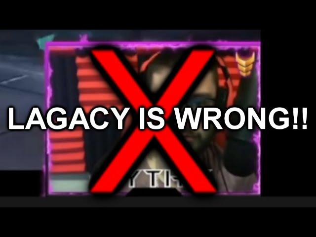 LAGACY IS WRONG!!!