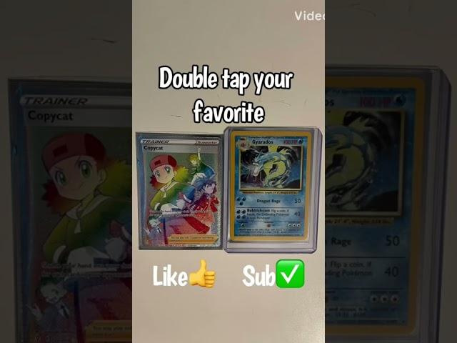 Pick your favorite Pokémon #short #shorts #shortvideo #pokemon #tcg