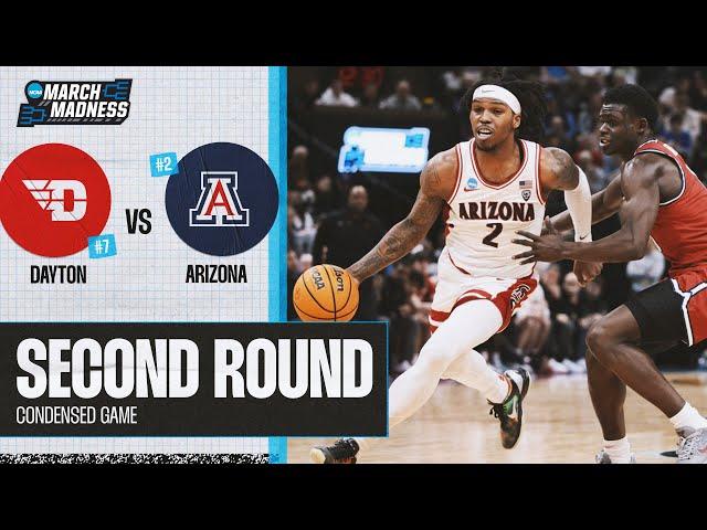 Arizona vs. Dayton - Second Round NCAA tournament extended highlights