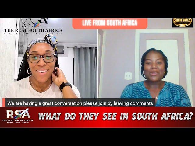 Black Americans are finding South Africa very interesting WHY?