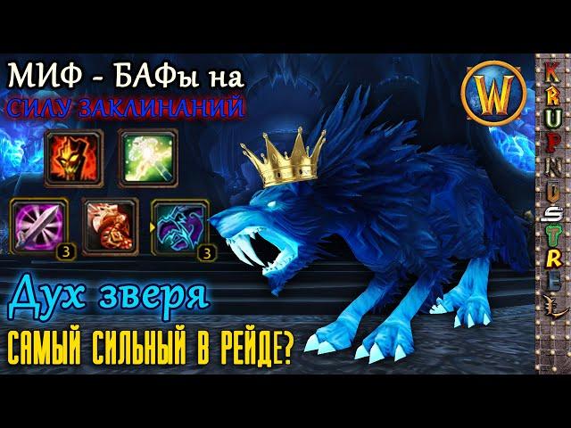 ДУХ ЗВЕРЯ - Миф о СИЛЕ ЗАКЛИНАНИЙ — WOW "Original WOTLK"