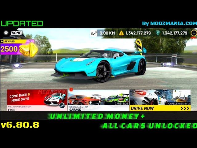 Extreme Car Driving Simulator MOD Apk v6.80.8 (Unlimited Money, All Cars Unlocked + More) New 2023