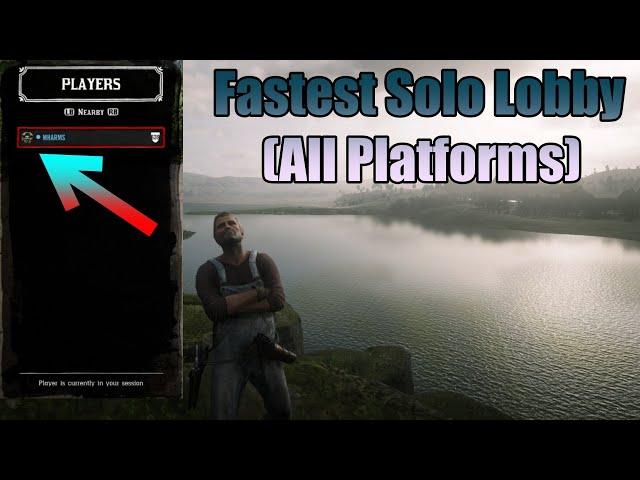 Red Dead Online - Best Solo Lobby Method (No MTU change required)