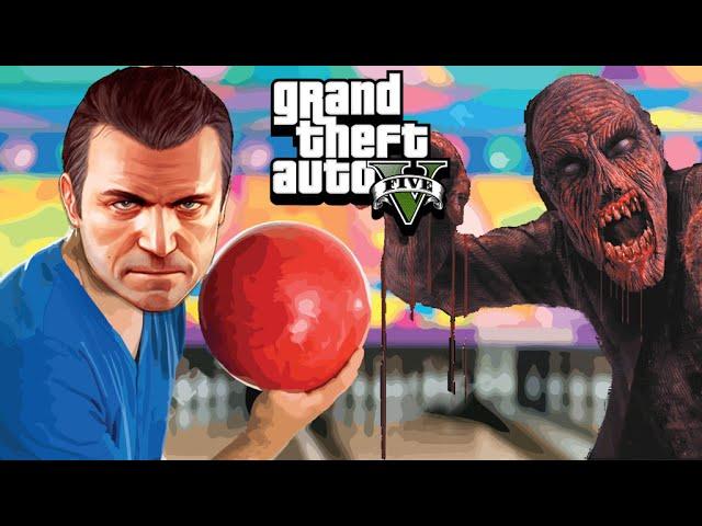 ZOMBIE BOWLING in GTA 5! - Mod Gameplay