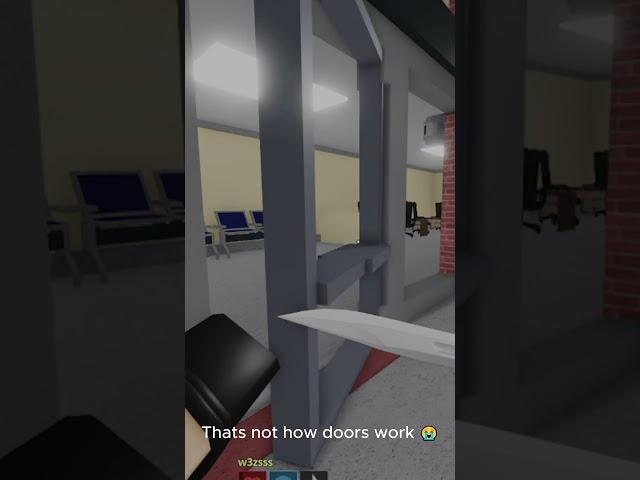 Silly door physics -Notoriety-Roblox-