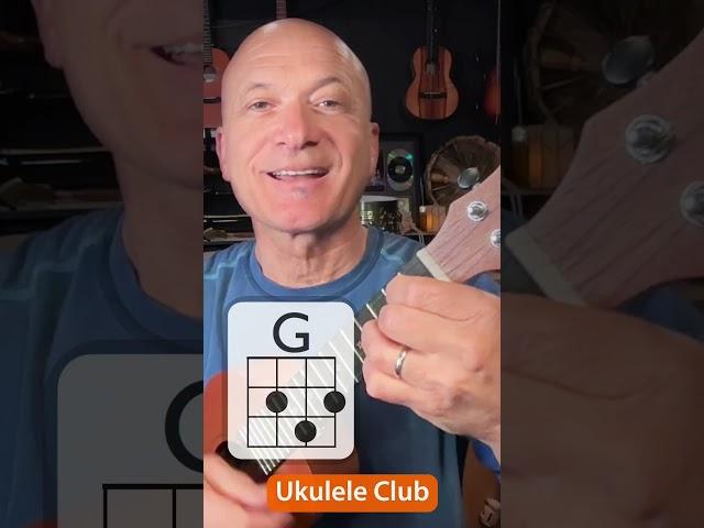 Ukulele G Chord