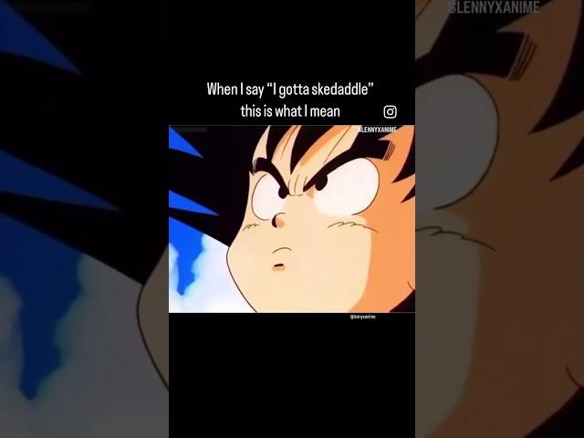 The term “skedaddle”