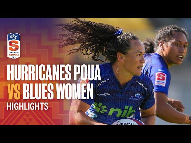 HIGHLIGHTS | Hurricanes Poua v Blues | Round 1, 2025 (Super Rugby Aupiki)