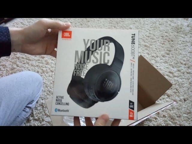  JBL TUNE 600BTNC  - Распаковка наушников и сравнение