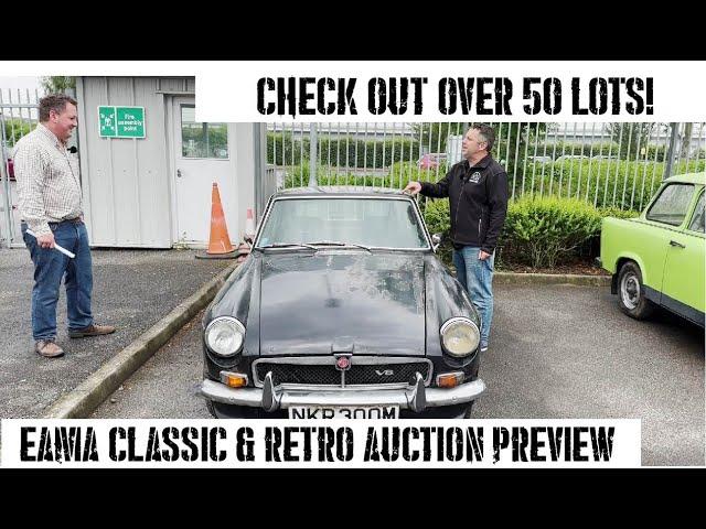 Can You Spot An Auction Bargain At The East Anglian Motor Auctions Classic & Retro Sale?