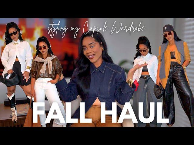 Fall Capsule Wardrobe|Styling 10 Fall Outfits ft My Elevated Fall Capsule Wardrobe From Urban Revivo