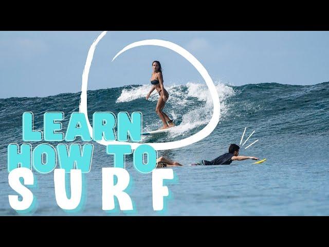 LEARN HOW TO SURF FOR BEGINNERS | surfing 101 part 3