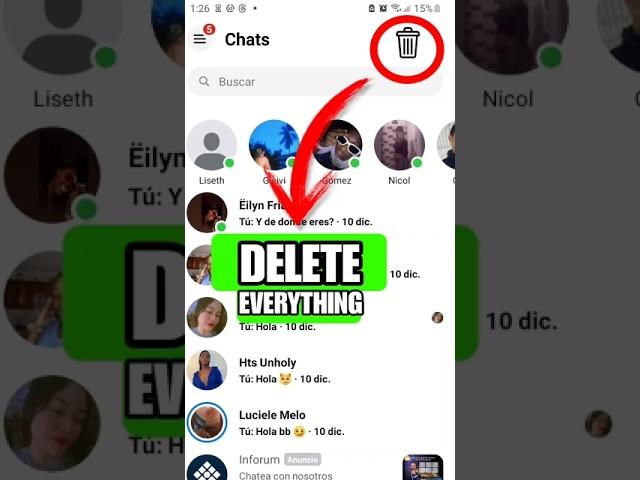 How to Delete All of Your Messages on Facebook Messenger at Once 2025 |Delete all Chats on Messenger