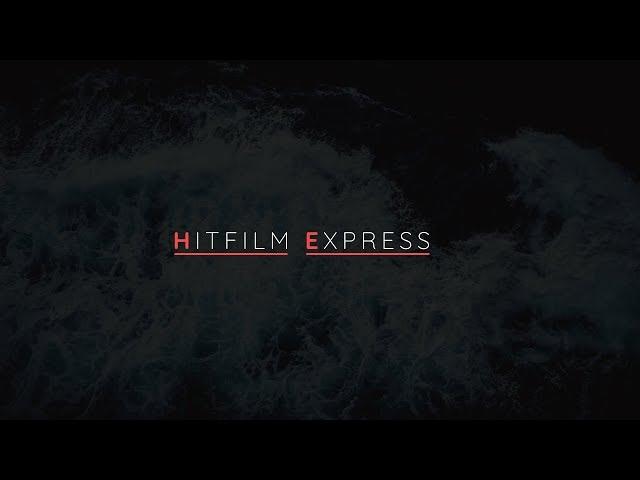 Hitfilm Express - Simple Text Reveal Animation Tutorial