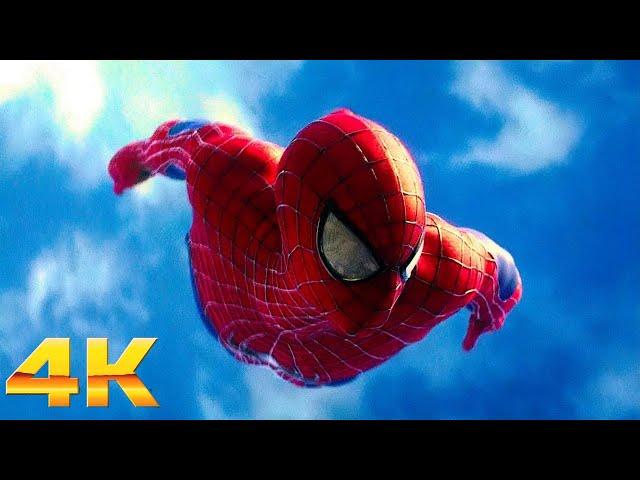 Peter Swinging Scene | The Amazing Spider-Man 2 | 4K 60fps