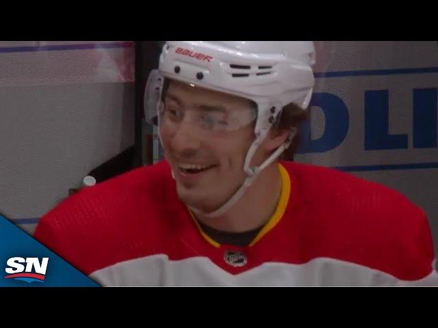 Andrei Kuzmenko Tallies First Hat Trick With Flames