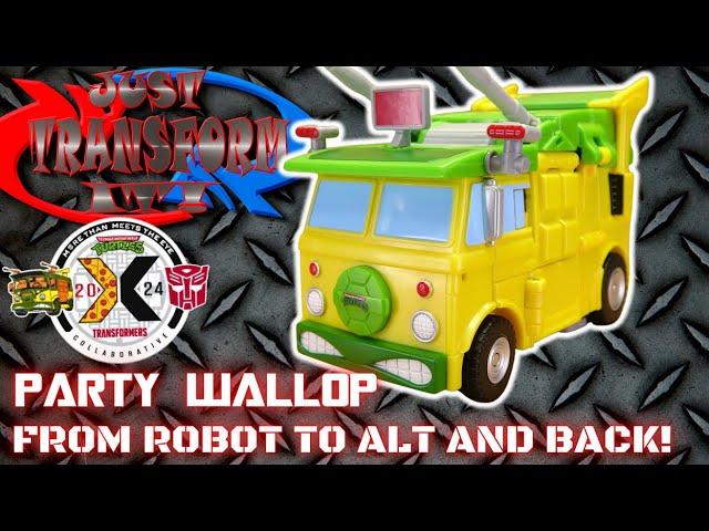 JUST TRANSFORM IT!: Transformers/Ninja Turtles Party Wallop