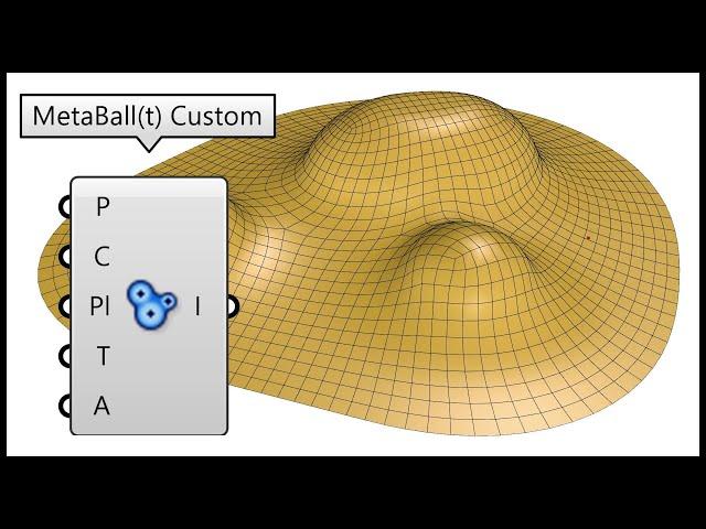 Grasshopper Metaball Tutorial (Mesh)