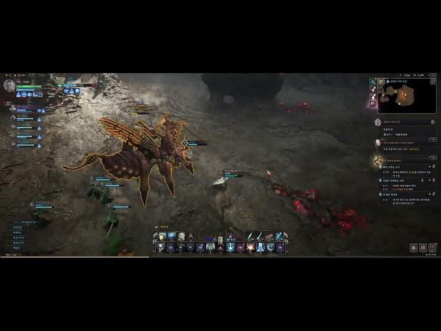 45렙 절망의 지하동굴 힐러시점 공략(라퀴네)