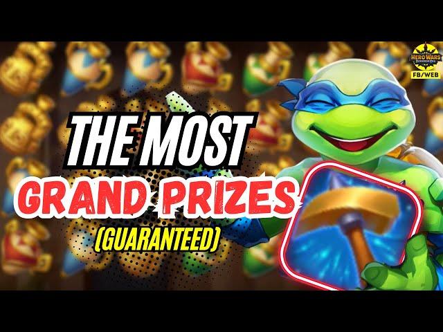 How to get THE MOST Grand Prizes in the Hero Wars Ninja Turtles Treasury