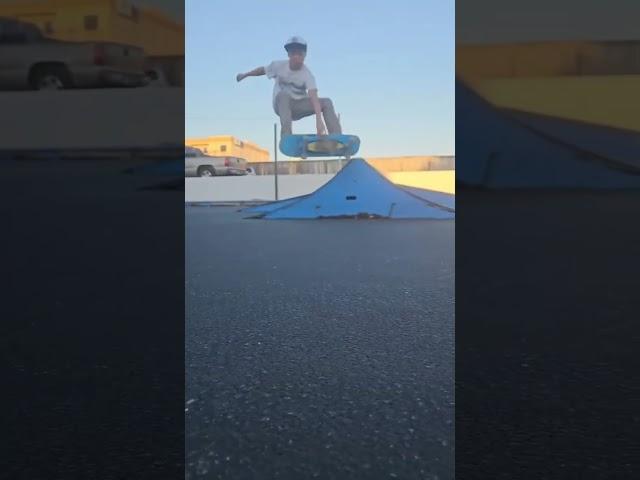 INDY grab on the spine at the skate park | skate highlights #shorts #short #skating #sports