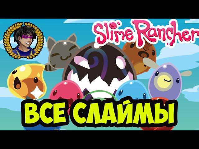 Слайм Ранчер ВСЕ слаймы (2024) | Slime Rancher ВСЕ слаймы (2024)