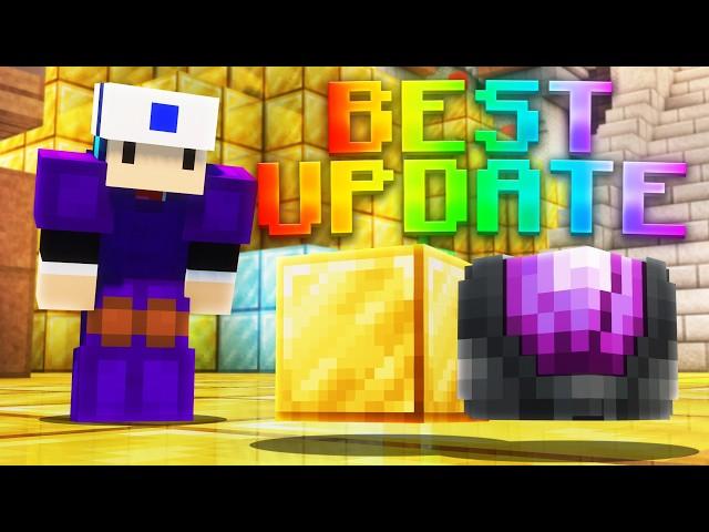 THE BEST UPDATE IN SKYBLOCK HISTORY (Hypixel Skyblock IRONMAN)