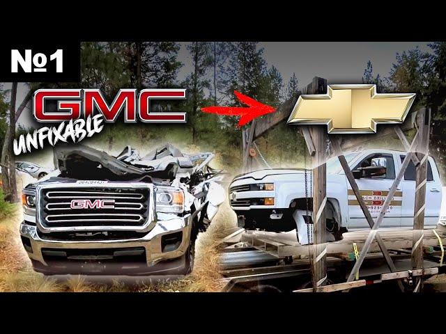 Fixing The Unfixable 2019 GMC Sierra Becoming Chevrolet Silverado