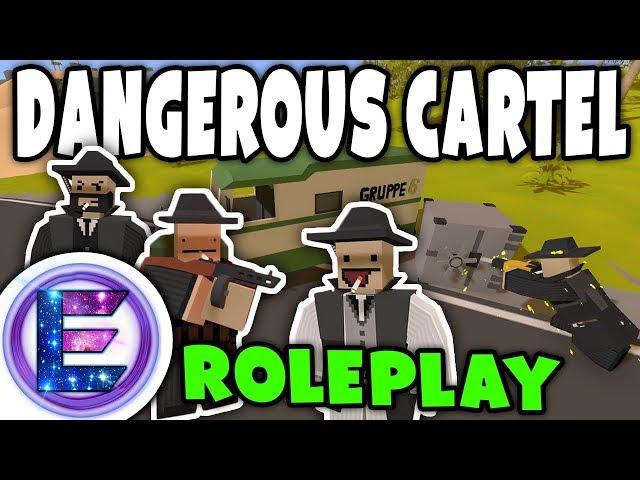 Unturned - Dangerous Cartel | Armored money truck ROBBERY - Undercover FBI ( Serious Roleplay )