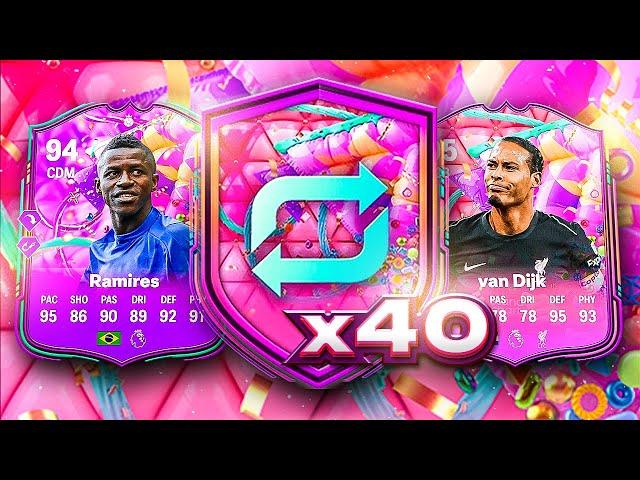 THIS IS WHAT I GOT IN 40x 89+ FUT BIRTHDAY TRADE-IN PACKS! 