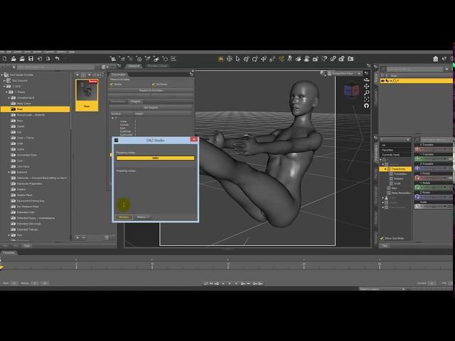 DAZ Decimator plugin tutorial (DAZ STUDIO 3D)