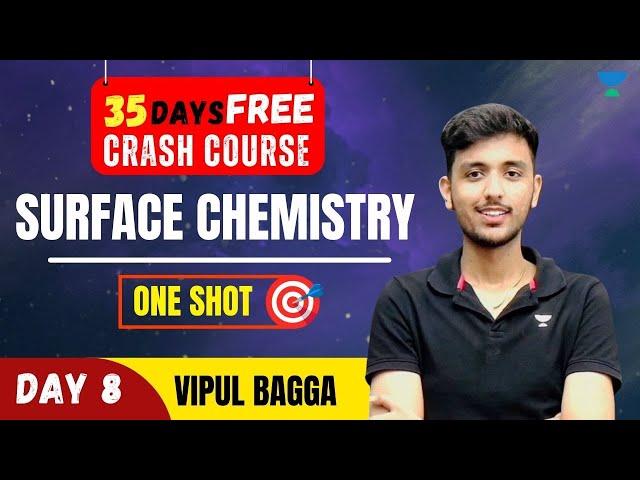 JEE Mains 2023 Crash Course | Surface Chemistry  : DAY - 8 | One Shot | Vipul Bagga