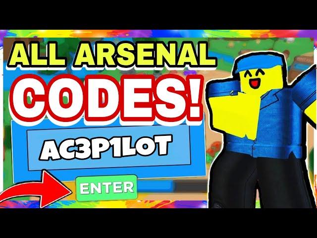 *MAY* ALL NEW WORKING ARSENAL CODES 2020!  [ROBLOX]