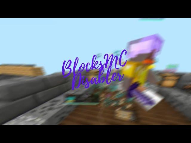 BlocksMC Disabler with TPAURA and VANILLA FLY | Rise Client | daydreaminnq