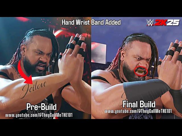 WWE 2K25: Pre-Build vs Final Build Entrance Difference!