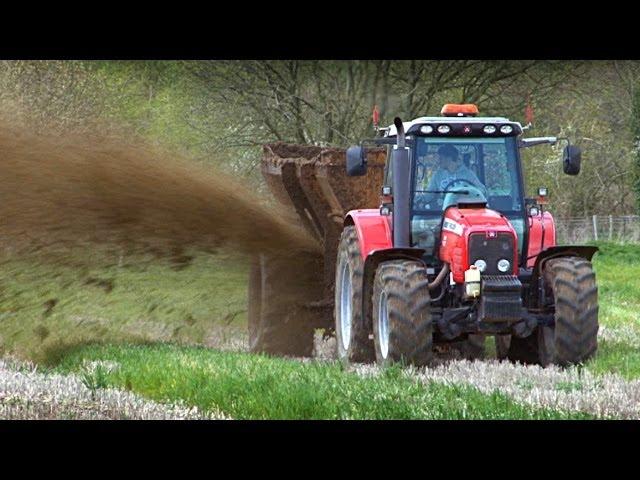 Muck Spreading - from 'Out and About on the Farm - Mighty Machines!'