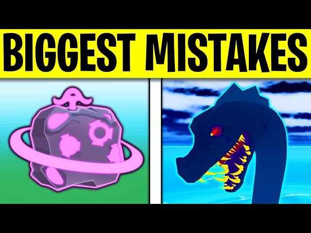 Mistakes You NEED to Avoid Making For Every SEA In Blox Fruits - The Movie